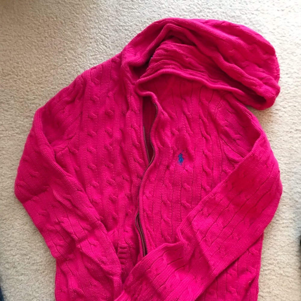 Sweater with zipper